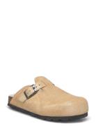 En Fant Clogs Nubuck Leather Beige