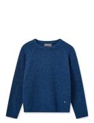 Mmtammy Thora Knit Tops Knitwear Jumpers Blue MOS MOSH