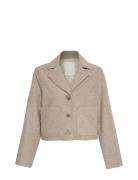 MSCH Copenhagen Mschbo Josia Short Jacket Beige