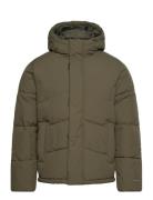 Jack & J S Jjworld Puffer Jacket Khaki Green