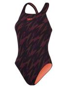 Speedo Womens Hyperboom Allover Medalist Svart