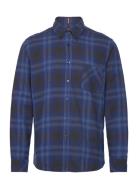 Rickert_M Tops Shirts Casual Blue BOSS