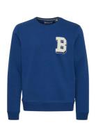 Sweatshirt Tops Sweat-shirts & Hoodies Sweat-shirts Blue Blend