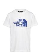 B S/S Easy Tee Tops T-shirts Short-sleeved White The North Face