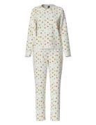 Pieces Pcfreya Ls Nightwear Set Kac Vit