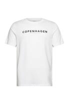 Lindbergh Copenhagen Print Tee S/S Vit