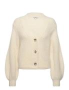 Molenda-M Tops Knitwear Cardigans Cream MbyM