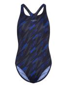 Speedo Womens Hyperboom Allover Medalist Svart