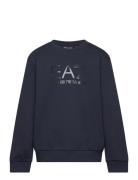 EA7 Sweatshirt Marinblå