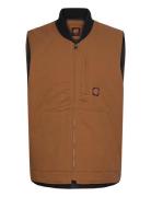 Santa Cruz Classic Label Vest Brun