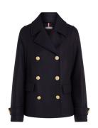 Wool Blend Db Peacoat Ulljacka Jacka Navy Tommy Hilfiger