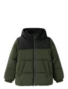 Nkmmorning Puffer Jacket Tb Fodrad Jacka Khaki Green Name It