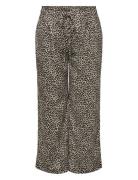 ONLY Carmakoma Carliona Leo Pull Up Pant Wvn Svart