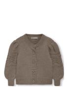 Kids Only Kmgkaren Ls O-Neck Cardigan Knt Brun