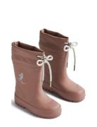 Wheat Rubber Boot Thermo Solid Rosa