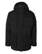 Selected Homme Slhron Parka Svart