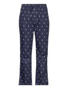 Signature Pony Cotton Pajama Pant Mjukisbyxor Navy Polo Ralph Lauren U...