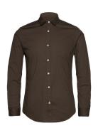 Scotch & Soda Essential Poplin Solid Brun