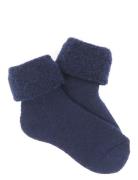 Smallstuff Ancle Sock, Wool Denim Marinblå