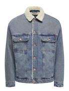 ONLY & SONS Onswilson Sherpa Dbtint 0970 Dnm Jacket Blå