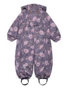 Minymo Snow Suit Aop Lila