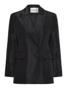 Malina Ina Cut Out Sleeve Tailored Blazer Svart