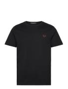 Fred Perry Crew Neck T-Shirt Svart