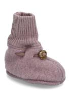 Mikk-line Wool Footies Rosa