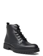 Jfwcamden Pu Boot Snörade Stövlar Black Jack & J S