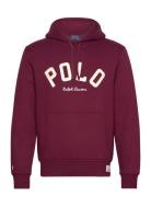 Polo Ralph Lauren The Rl Fleece Logo Hoodie Burgundy