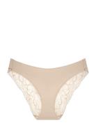 Body Make-Up Illusion Lace Highleg Trosa Brief Tanga Beige Triumph