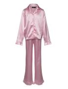 Nlfnighty Pyjamas Set Pyjamas Set Pink LMTD