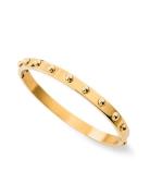 Fiona Dot Bangle Accessories Jewellery Bracelets Bangles Gold By Jolim...