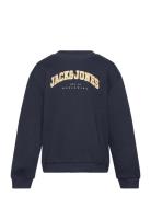 Jjecaleb Varsity Sweat Crew Nck Noos Mni Tops Sweat-shirts & Hoodies S...