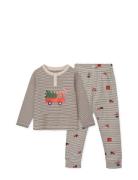 Liewood Wilhelm Printed Pyjamas Set Multi/patterned