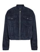 Nmcord Jade L/S Bomber Corduroy Jacket Bomberjacka Navy NOISY MAY