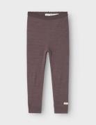 Name It Nmfwyla Wo/Vi Legging Burgundy