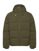 Relaxed Puffer Fodrad Jacka Khaki Green Daily Paper