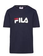 Solberg Tops T-shirts Short-sleeved Navy FILA