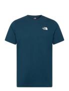 The North Face M Ss Box Nse Tee Blå