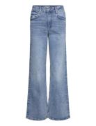 Gina Tricot Comfy Wide Jeans Blå