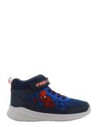 Spider-man Spiderman High Sneaker Marinblå