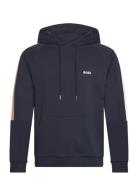 BOSS Iconic Hoodie Marinblå