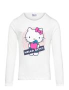 Tshirt Tops T-shirts Long-sleeved T-shirts White Hello Kitty