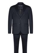 Bruun & Stengade Bs Chapelle Classic Fit Suit Set Marinblå