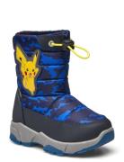 Pokemon Snowboot Vinterstövlar Pull On Blue Pokemon