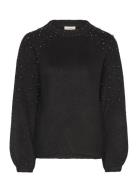 Fqpearl-Pu Tops Knitwear Jumpers Black FREE/QUENT