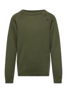 Copenhagen Colors Merino Classic Pullover Ls Grön