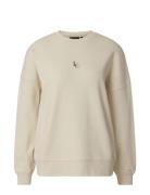 Lexington Clothing Jackie Over D Sweatshirt Beige