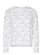 Etam Liam - Sweatpyjama Shirt Vit